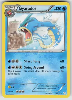 Gyarados 24/124 Rare Dragons Exalted Pokemon Near Mint - Image 1