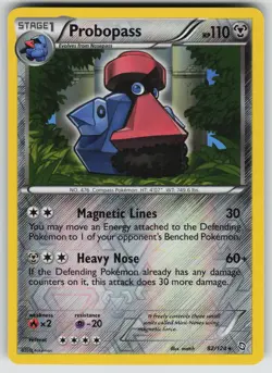 Probopass 82/124 Rare Dragons Exalted Pokemon Reverse Holo Lightly Played - Image 1