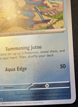 Frogadier 021/086 Reverse Holo Common Mega Evolution: Chaos Rising Pokemon TCG - Image 5
