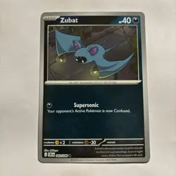 Zubat 049/086 - Reverse Holo - Pokemon TCG: Chaos Rising - English NM - Image 1