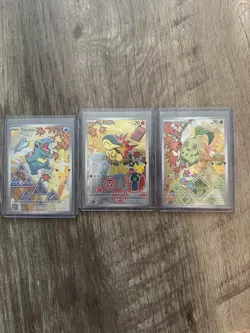 Pokemon TCG First Partner Set Series 2 - Gen 2 | Totodile, Cyndaquil, Chikorita - Image 1