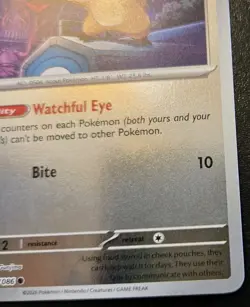 Patrat 070/086 Reverse Holo Common Mega Evolution: Chaos Rising Pokemon TCG - Image 5