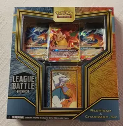 Pokemon TCG Reshiram & Charizard-GX League Battle Deck (Factory Sealed) - Image 2