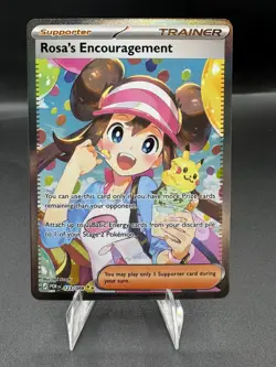 Rosa’s Encouragement 123/088 Pokemon SIR Full Art Perfect Order - Image 1