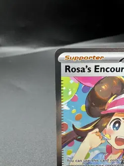 Rosa’s Encouragement 123/088 Pokemon SIR Full Art Perfect Order - Image 3