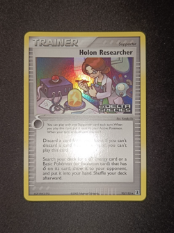 Pokemon Holon Researcher 95/113 EX Delta Species - Reverse Holo Stamped NM ENG - Image 1