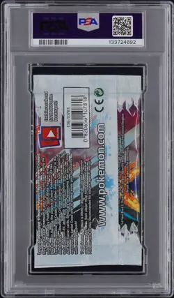2012 Pokemon Boundaries Crossed White Kyurem PSA 9 Foil Booster Pack MINT! - Image 2