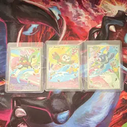 First partner Pokemon TCG Promo Holo Lot Rowlet SM01 Litten SM02 Popplio SM03 - Image 1