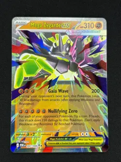 Mega Zygarde ex 047/088 Double Rare Perfect Order Pokemon NM - Image 1