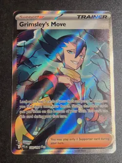 Grimsley's Move 120/094 NM Phantasmal Flames Ultra Rare Pokemon - Image 1