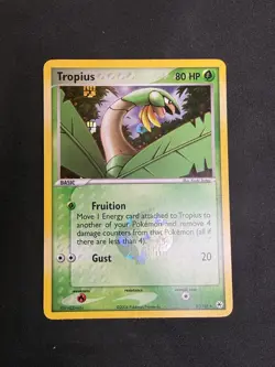POKEMON UNGRADED TROPIUS 27/101 R HIDDEN LEGENDS REVERSE HOLO NM - Image 2