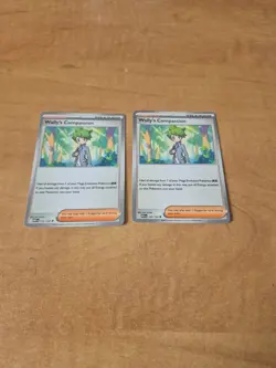 Pokemon TCG Wally's Compassion 132/132 Regular 2x Playset B5 - Image 1