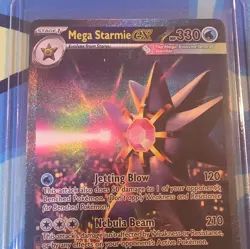 Pokemon TCG Mega Starmie EX 121/108 Evolutions Holo Ultra Rare 330 HP Stage 1 - Image 1