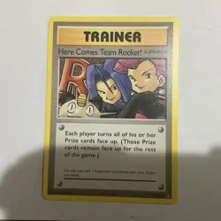 Pokemon Here Comes Team Rocket! 113/108 Team Rocket Uncommon Eng - Image 1