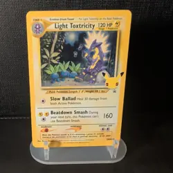 Light Toxtricity SWSH137 Holo Promo Sword & Shield Promo Pokemon LP-NM - Image 3