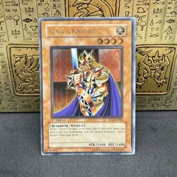 Yugioh King's Knight EEN-EN006 Ultimate Rare 1st Edition NM - Image 1