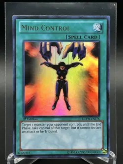 Yugioh TCG Mind Control LCYW-EN176 Legendary Collection Ultra Rare 1st Ed NM - Image 1