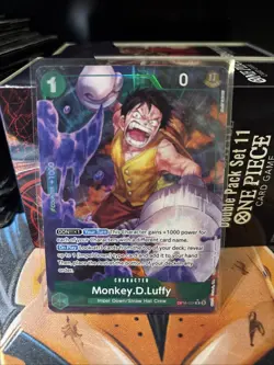 One Piece Monkey.D.Luffy Alt Art (OP16-034) | The Time of Battle ENGLISH NM - Image 1