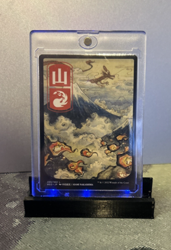 MTG Mountain (299) - JP Full Art - Kamigawa: Neon Dynasty (NEO) #299 MTG - Image 1