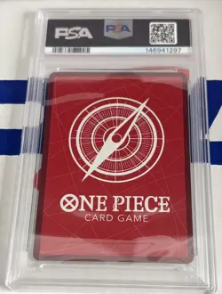 One Piece Silvers Rayleigh OP12-001 PSA 10 Alt Art One Piece Monkey D Luffy - Image 2