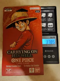One Piece OP-13 CARRYING ON HIS WILL Sleeved Booster Pack - Heavy - 37.85 🔥 - Image 1