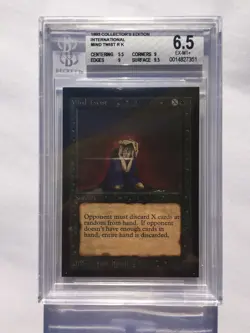 BGS 6.5 (Miscut) | Mind Twist | MtG Collectors International | [5.5, 9, 9, 9.5] - Image 1