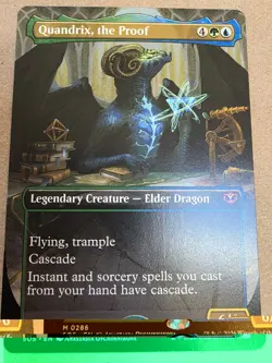Quandrix, the Proof - (Borderless) Secrets of Strixhaven Regular - Mtg - Image 1