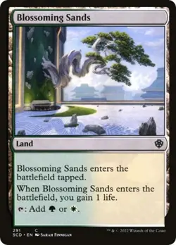 Blossoming Sands - Near Mint MTG Commander 2022 Starter Decks - Image 1
