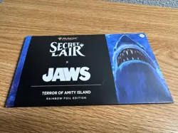 Secret Lair - Jaws: Terror of Amity Island - Rainbow Foil Edition (Sealed) MTG - Image 1