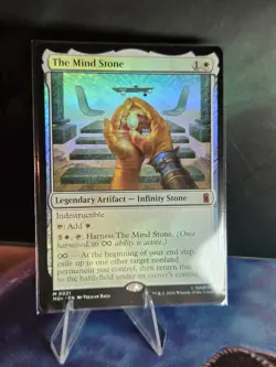 The Mind Stone ✨Foil✨ Marvel MtG NM (RDY To Ship) - Image 1