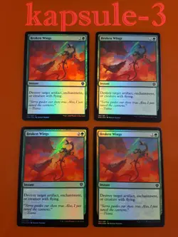 4x Broken Wings | FOIL | Dominaria United | MTG Magic Cards - Image 1