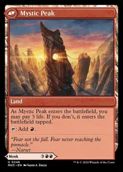 Pinnacle Monk / Mystic Peak x1 1x Modern Horizons 3 NM MTG - Image 2