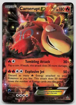 Camerupt EX 29/160 Primal Clash Pokemon NM - Image 1
