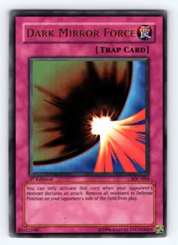 Yugioh Dark Mirror Force IOC-054 1st Edition Ultra Rare - NM 💎 - Image 1