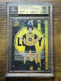 Monkey.D.Luffy (BVB x One Piece Campaign) ST13-003 One Piece Promo BGS 10 - Image 1