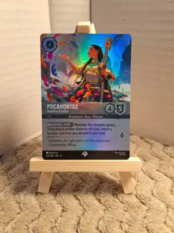 Disney Lorcana - Pocahontas - Steadfast Traveler - Epic Foil - 220/204 NM - Image 1