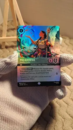 Disney Lorcana - Pocahontas - Steadfast Traveler - Epic Foil - 220/204 NM - Image 2