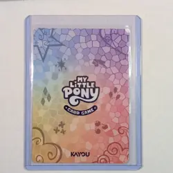 Hasbro My Little Pony Card Game Applejack BP01-SR04 Super Rare Holo EN 1st - Image 3