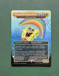 SpongeBob SquarePants - Jodah the Unifier - Rainbow Foil - Secret Lair MTG Magic - Image 2