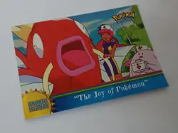Topps Pokemon Card TV Series 3 OR12 Orange Islands The Joy of Pokemon Holo Foil - Image 2