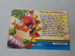 Topps Pokemon Card TV Series 3 OR12 Orange Islands The Joy of Pokemon Holo Foil - Image 3