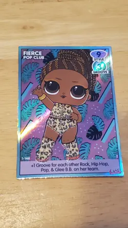 LOL SURPRISE! Dance Off Collectors Card - Fierce #148 - Image 1