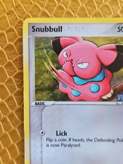 Snubbull 74/115 Unseen Forces Reverse Holo Pokemon TCG Card HP - Image 2