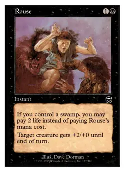 MTG Magic The Gathering Mercadian Masques Rouse #157 Common - Image 1