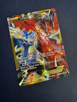 Pokemon Yveltal EX Card XY150a Black Star Promo Full Art - Image 1