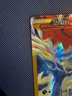 Pokemon Yveltal EX Card XY150a Black Star Promo Full Art - Image 3