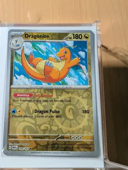 Dragonite – 149/165 – SV: 151 – Rare Reverse Holofoil – NM Pokemon Card - Image 1