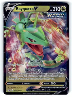 SWSH: Sword & Shield Promo Cards #SWSH147 Rayquaza V - Image 1