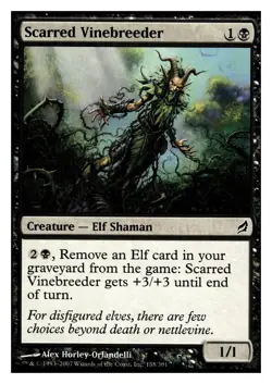 MTG Magic The Gathering Lorwyn Scarred Vinebreeder #138 Common - Image 1