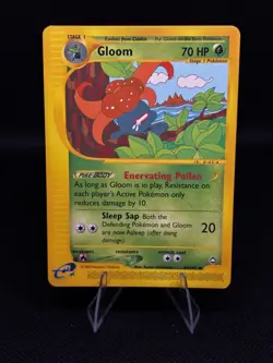 Pokemon TCG Gloom Aquapolis E-Card Series 49/144 Uncommon Card 2002 MP - Image 1